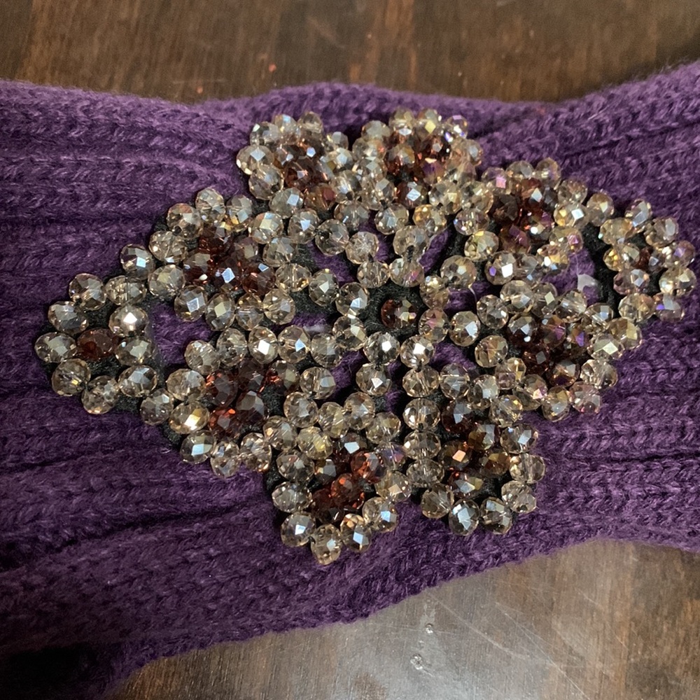 Gorgeous head band with rhinestones - Picture 3 of 3